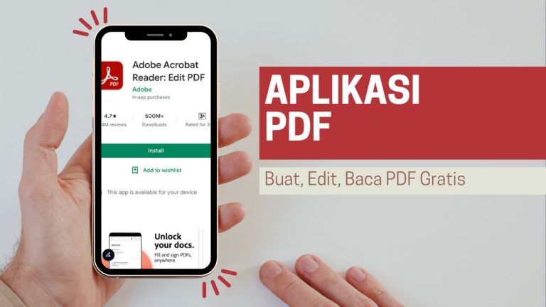 7 Aplikasi PDF Android dan Iphone Terbaik