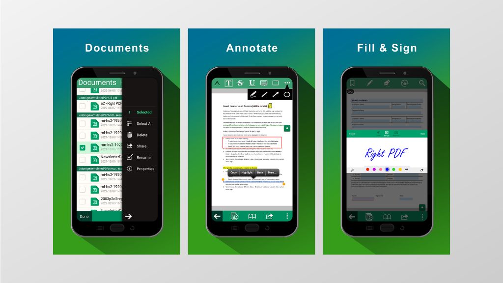 Right PDF Reader HP Android dan iPhone Gratis