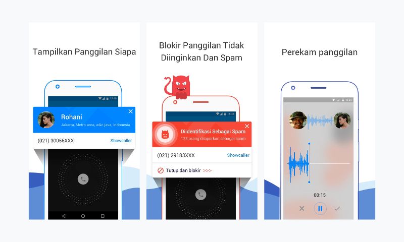 Showcaller Aplikasi Pelacak Nomor HP di HP Android dan iOS