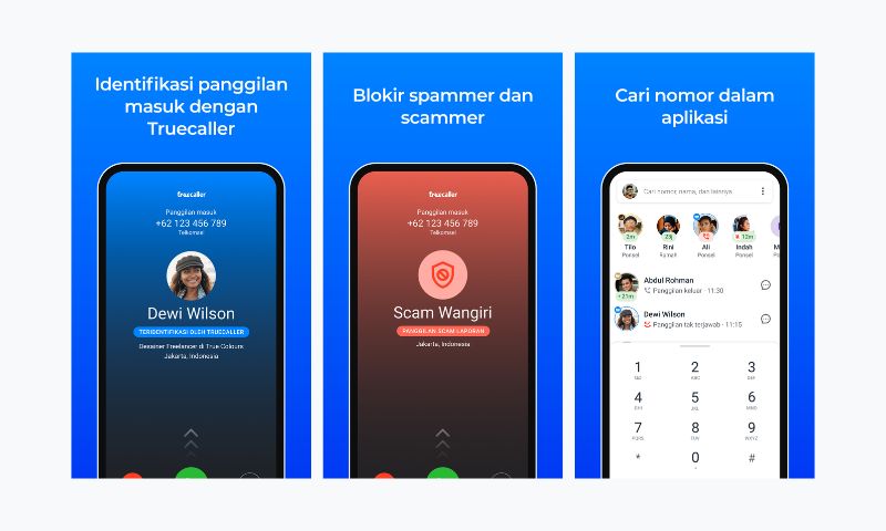 Truecaller Aplikasi Pelacak Nomor HP dan Blokir Spam di HP Android IOS