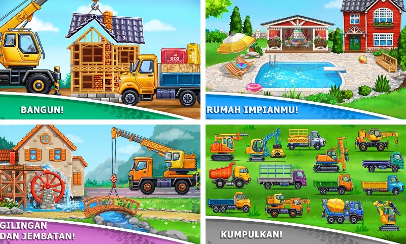 Game Anak Anak – Bangun Rumah di HP Android Offline Gratis