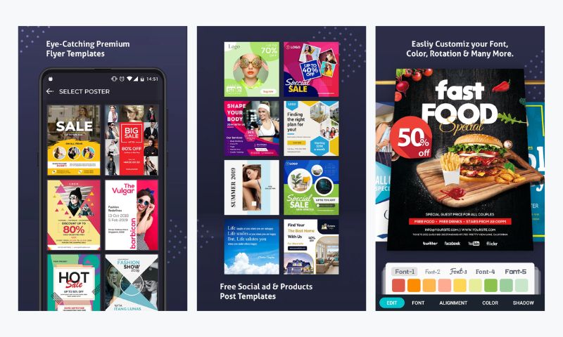 Poster Maker by Stylish App World Aplikasi Pembuat Poster Gratis di HP