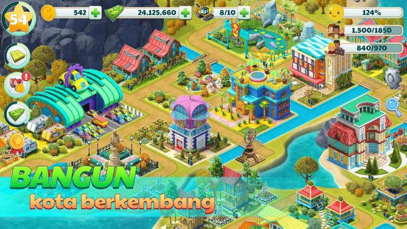 Town City Game Simulasi Membangun Kota untuk Anak - Anak