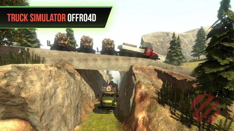 Truck Simulator OffRoad 4 di Gunung Terbaik