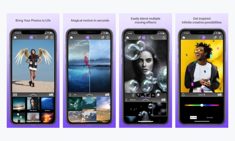 Werble Aplikasi Edit Foto Jadi Animasi di iOS Gratis