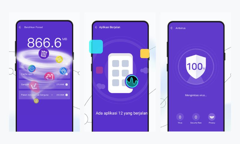 Nox Cleaner aplikasi pembersih virus dan sampah Android