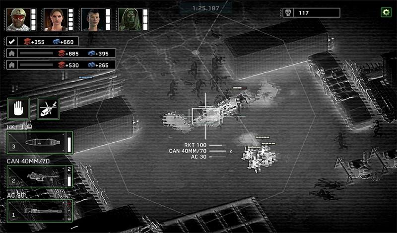 Zombie Gunship Survival Game Mempertahankan Markas dari Zombie