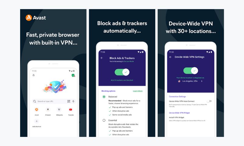 Avast Secure Browser Anti Blokir Tanpa Iklan dan Cepat Gratis