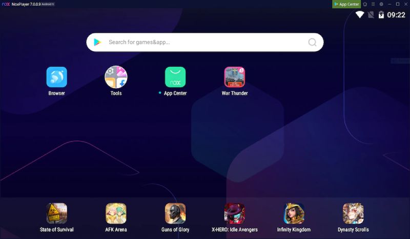 Nox Player emulator android terbaik untuk main game ringan di pc