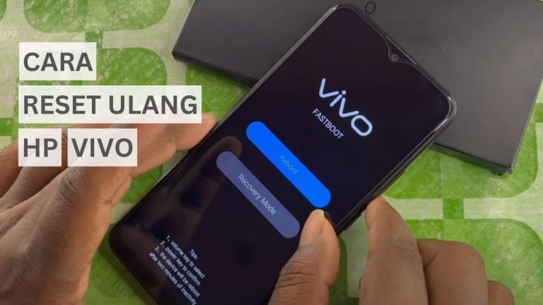 Cara Reset HP Vivo Y12 ke Pengaturan Pabrik