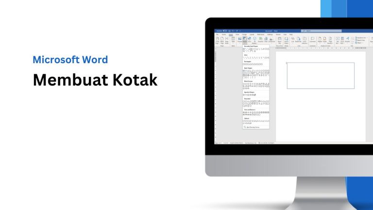 Cara Membuat Gambar Kotak di Word yang Benar ukuran CM