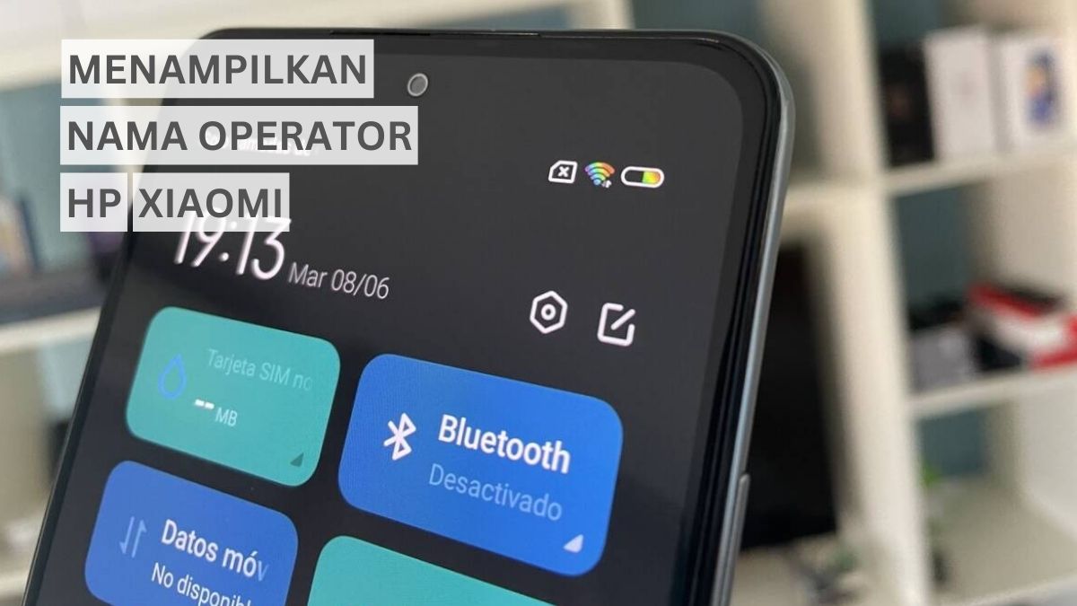 Cara Menampilkan Nama Operator di Bar Status HP Xiaomi