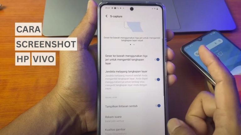 Cara Screenshot di HP Vivo Tanpa Aplikasi Tambahan