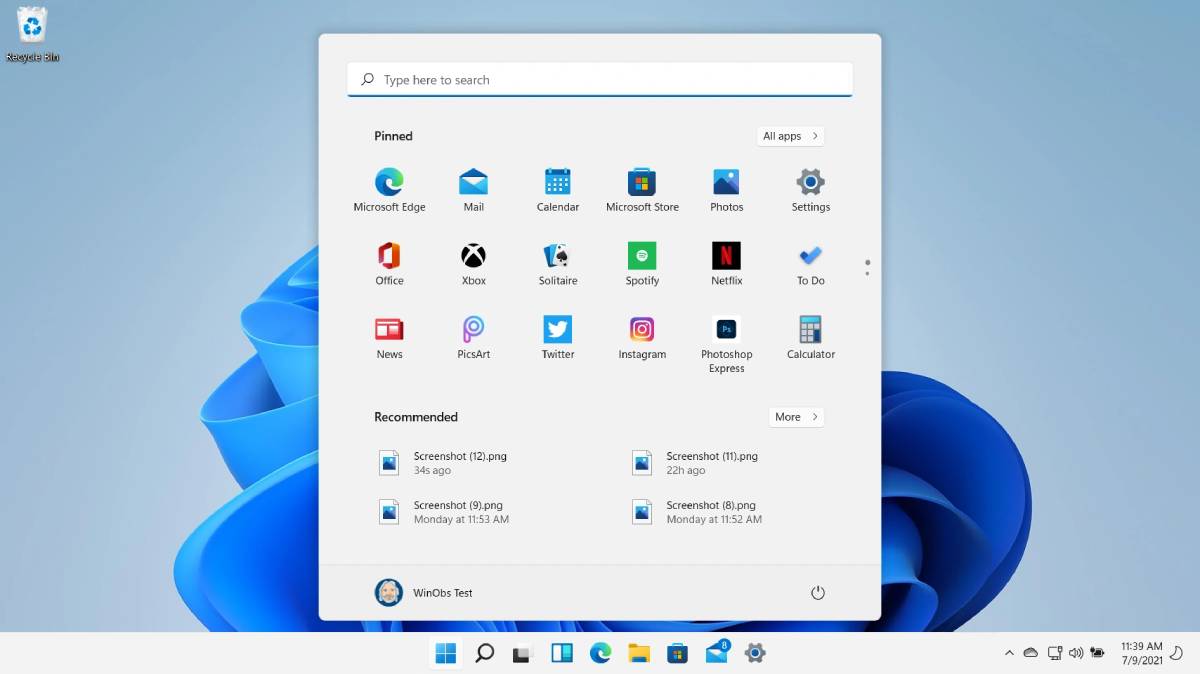 Cara menampilkan ikon aplikasi di layar utama Windows 11